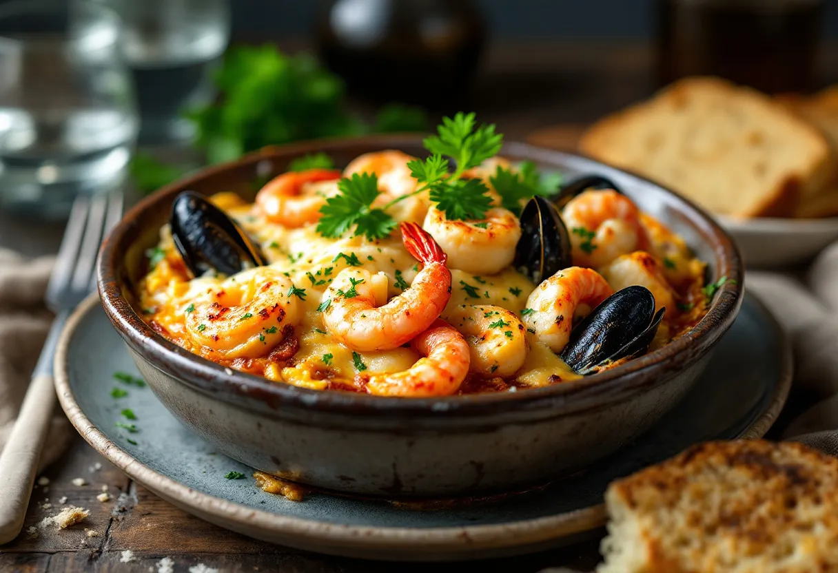 Bouillabaisse Gratiné