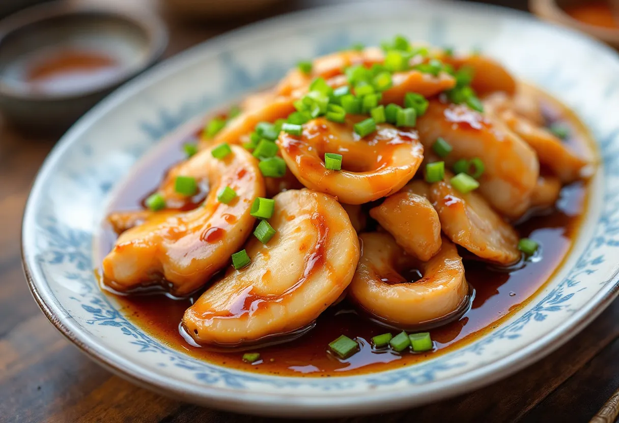 Braised Abalone with Chicken