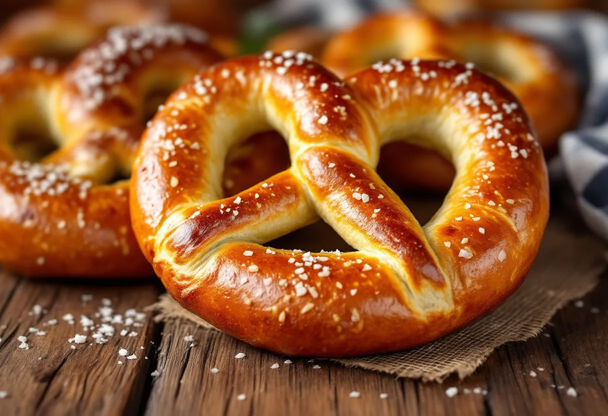 Brezelbrötchen recipe image