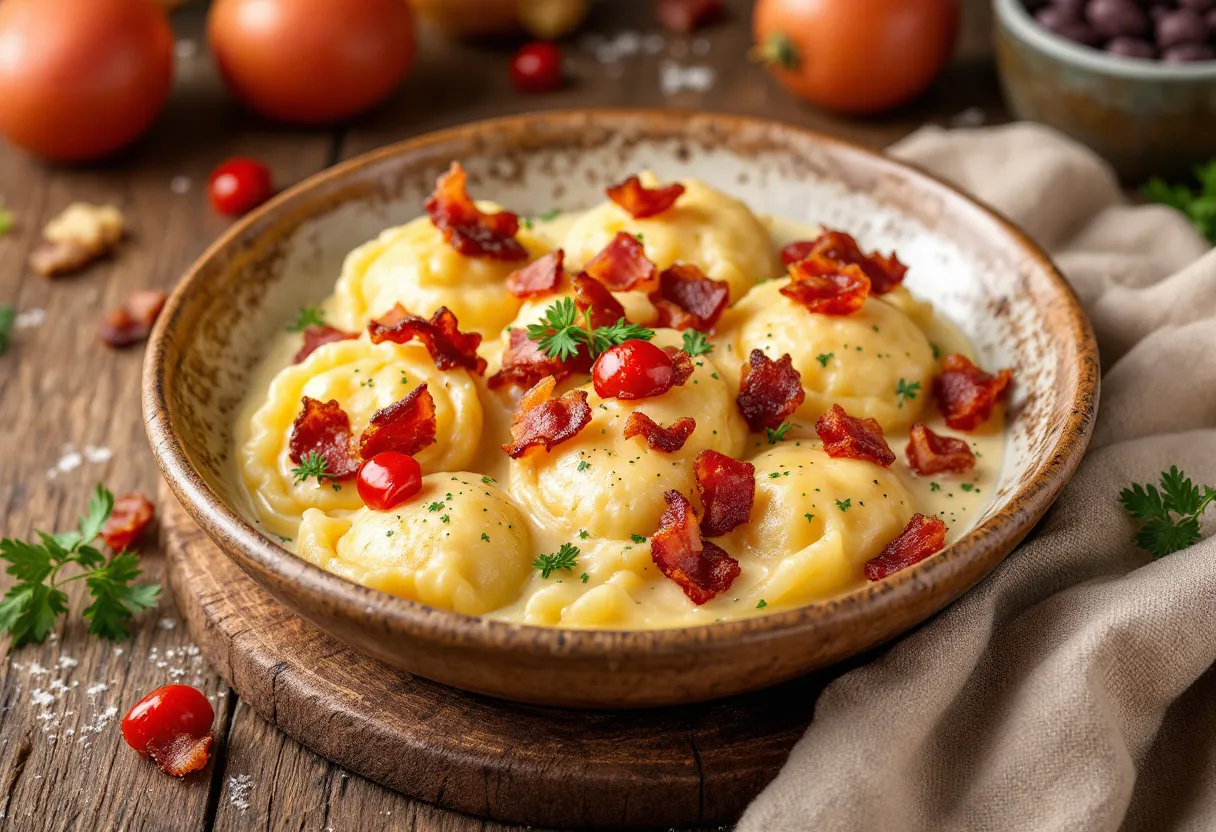 Brindzové halušky recipe image