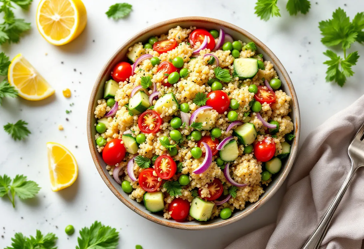 British Quinoa Salad