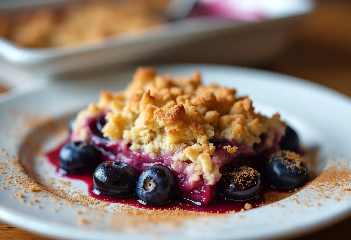 Brooklyn Blueberry Crumble