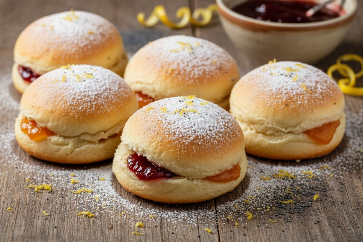 Buchty na pare recipe image