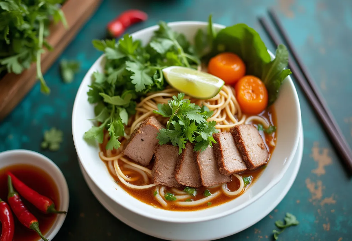 Bún Dây Hồ Chí Minh recipe image