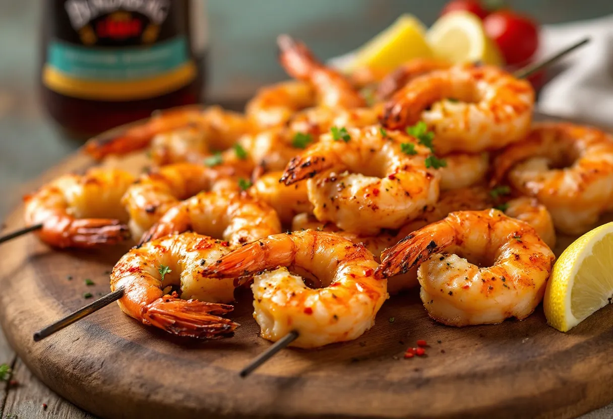 Bundaberg Ember Prawn Skewers