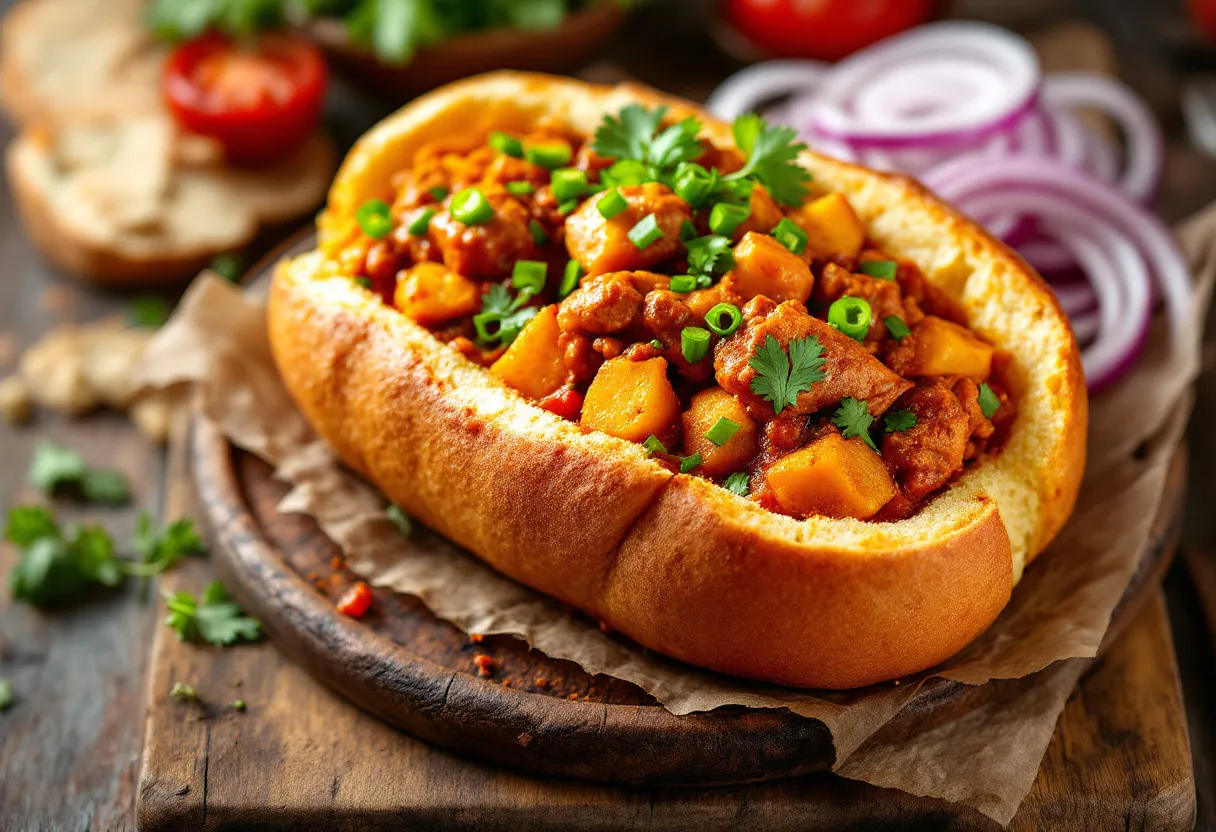 Bunny Chow Extravaganza recipe image
