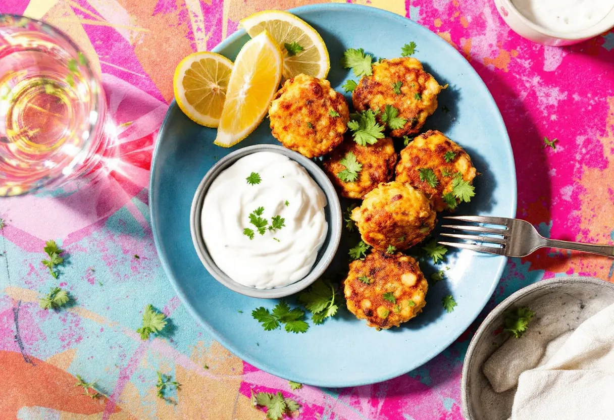 Bunny Chow Fritter Bites