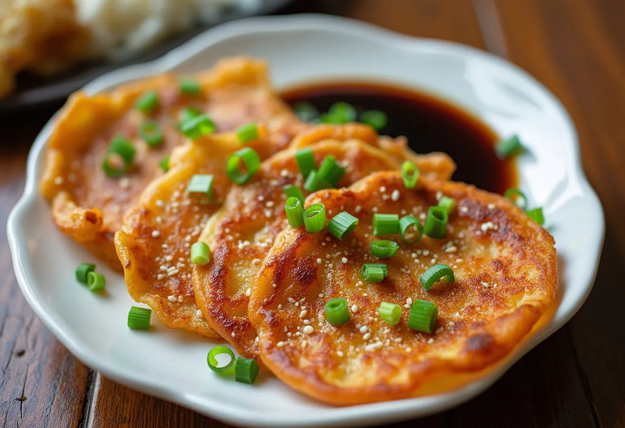 Busan Chwinamul Jeon recipe image