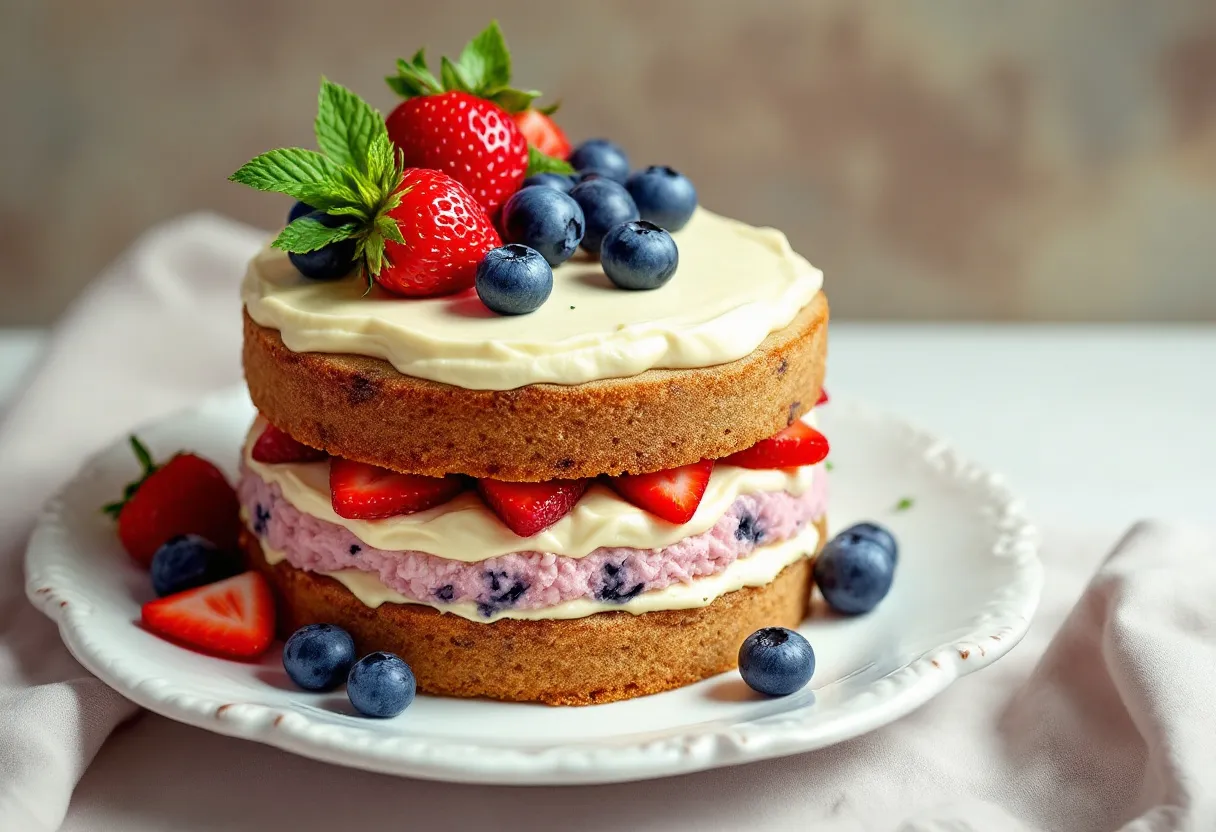 Busan Tiffany Cake recipe image