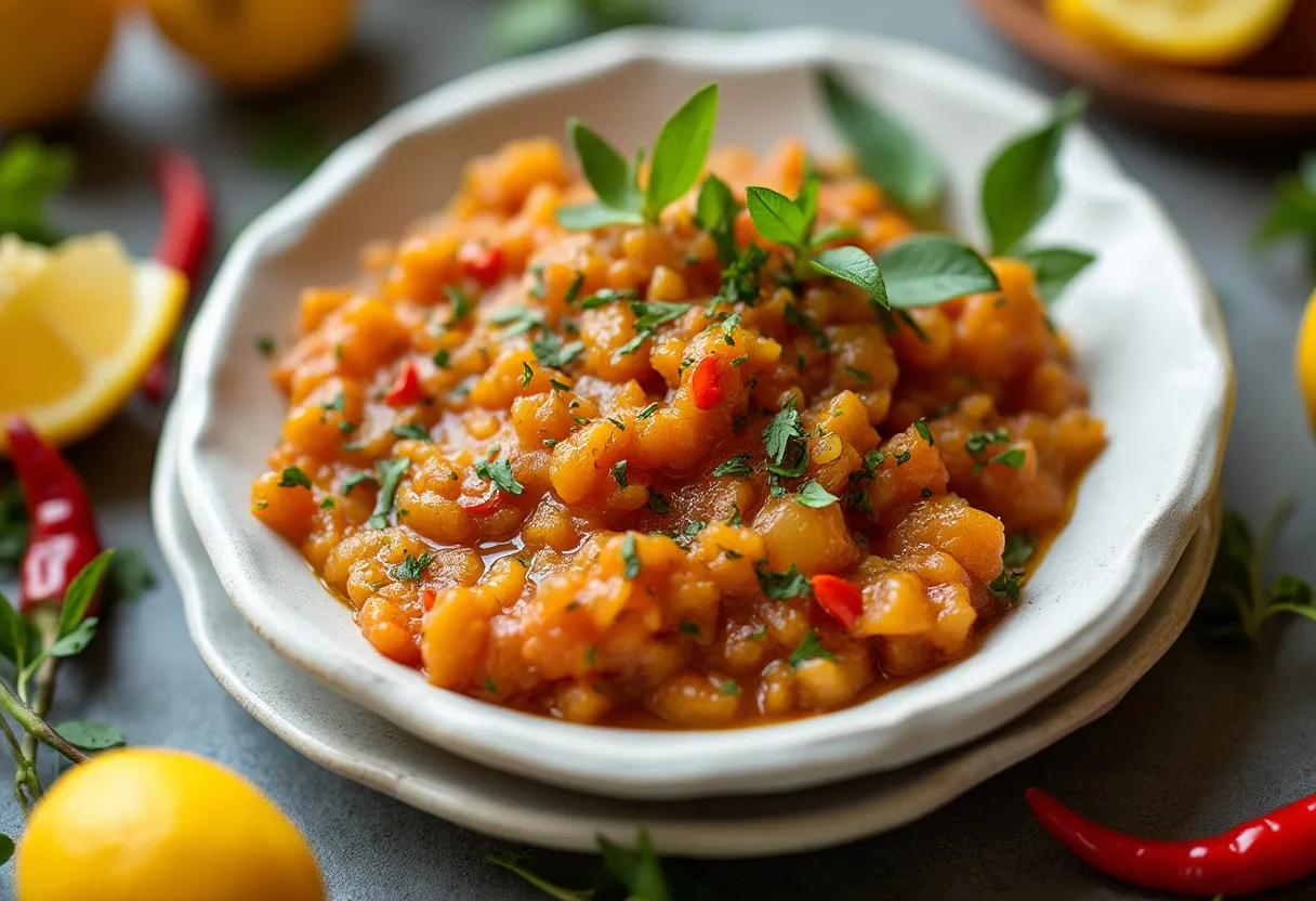 Bush Lemon Chutney recipe image