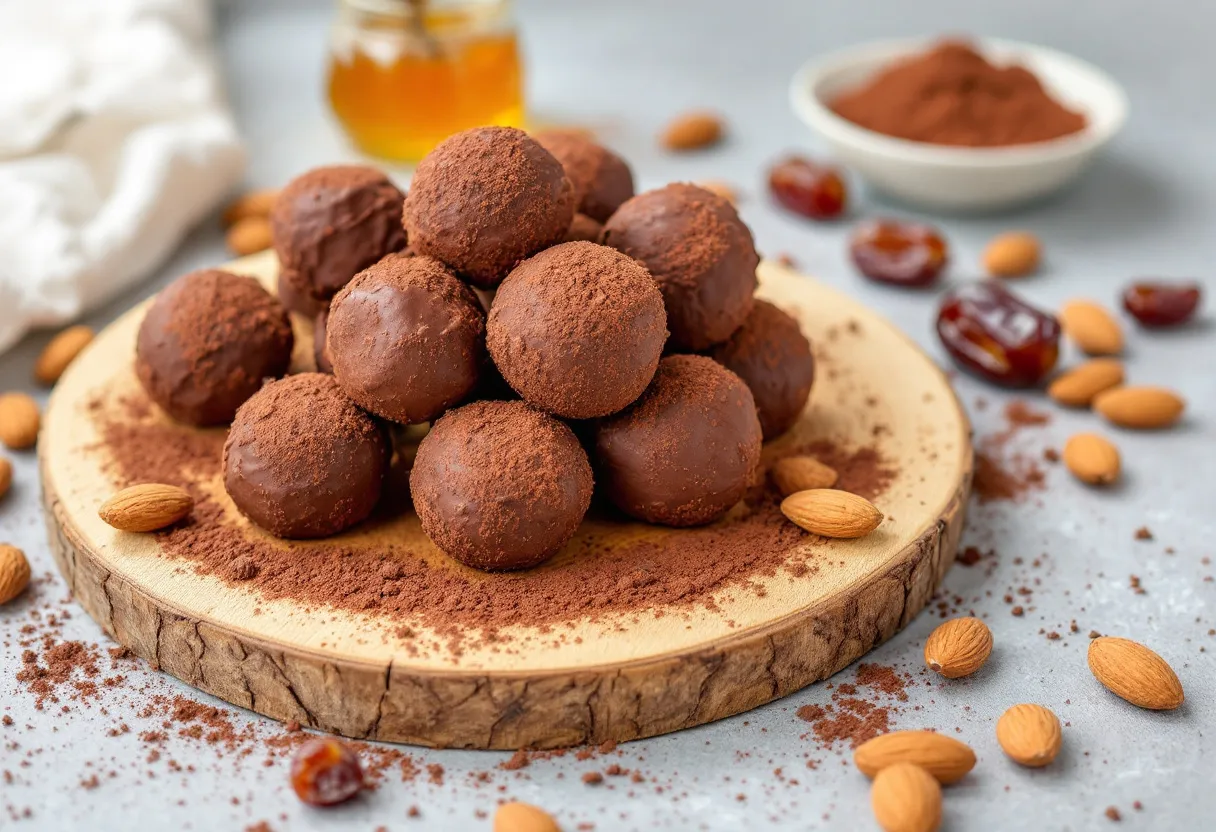 Cacao Hondureño Dusted Bites recipe image