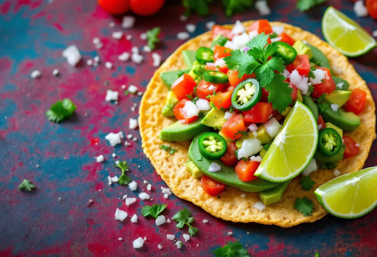 Cactus Tostadas recipe image