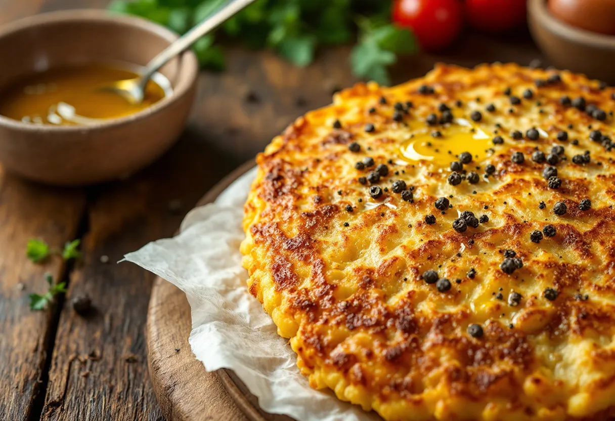 Calentita Crunch recipe image