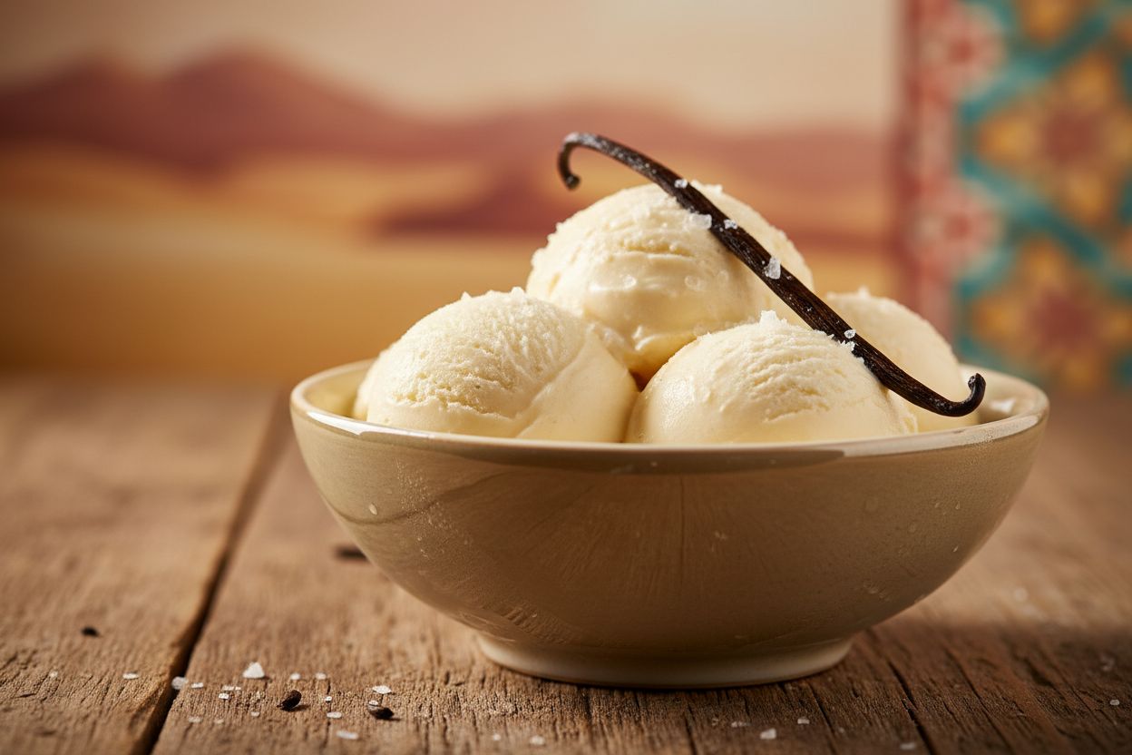 Camel Milk Ice Cream recipe image