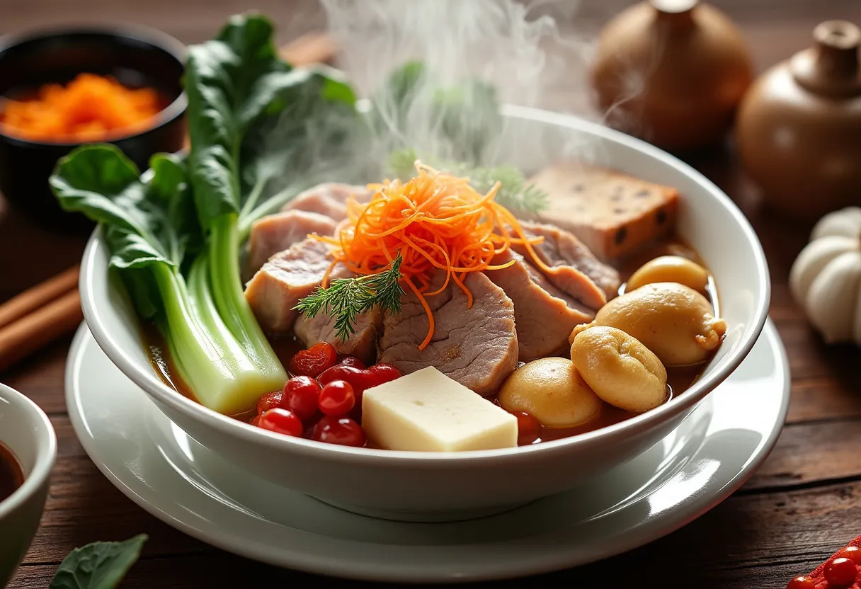 Cantonese Herbal Hotpot recipe image