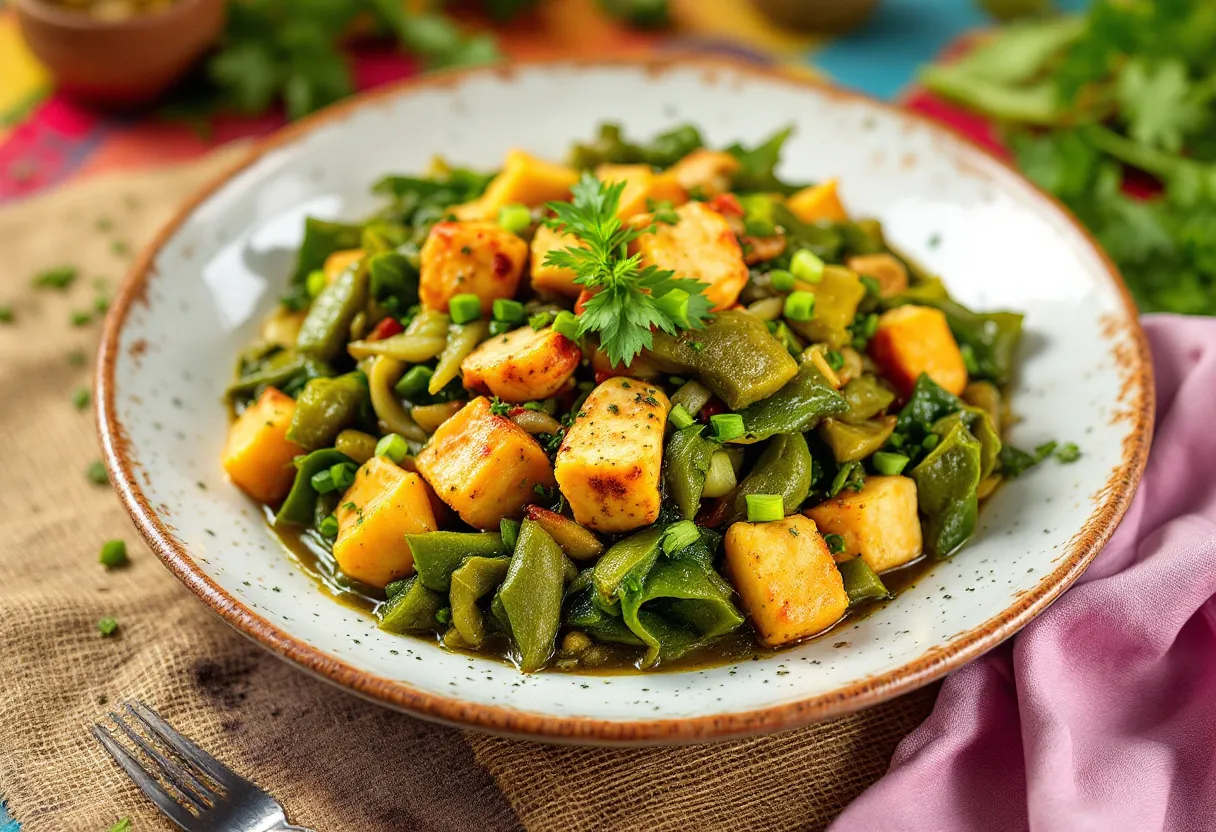 Caribbean Callaloo recipe image
