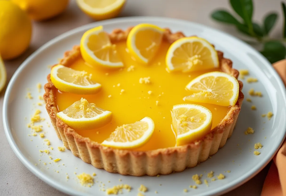 Caribbean Citron Tart recipe image