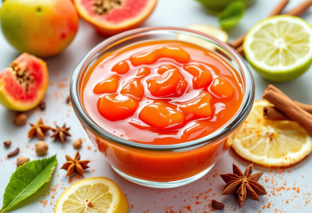 Caribbean Guava Glaze recipe image