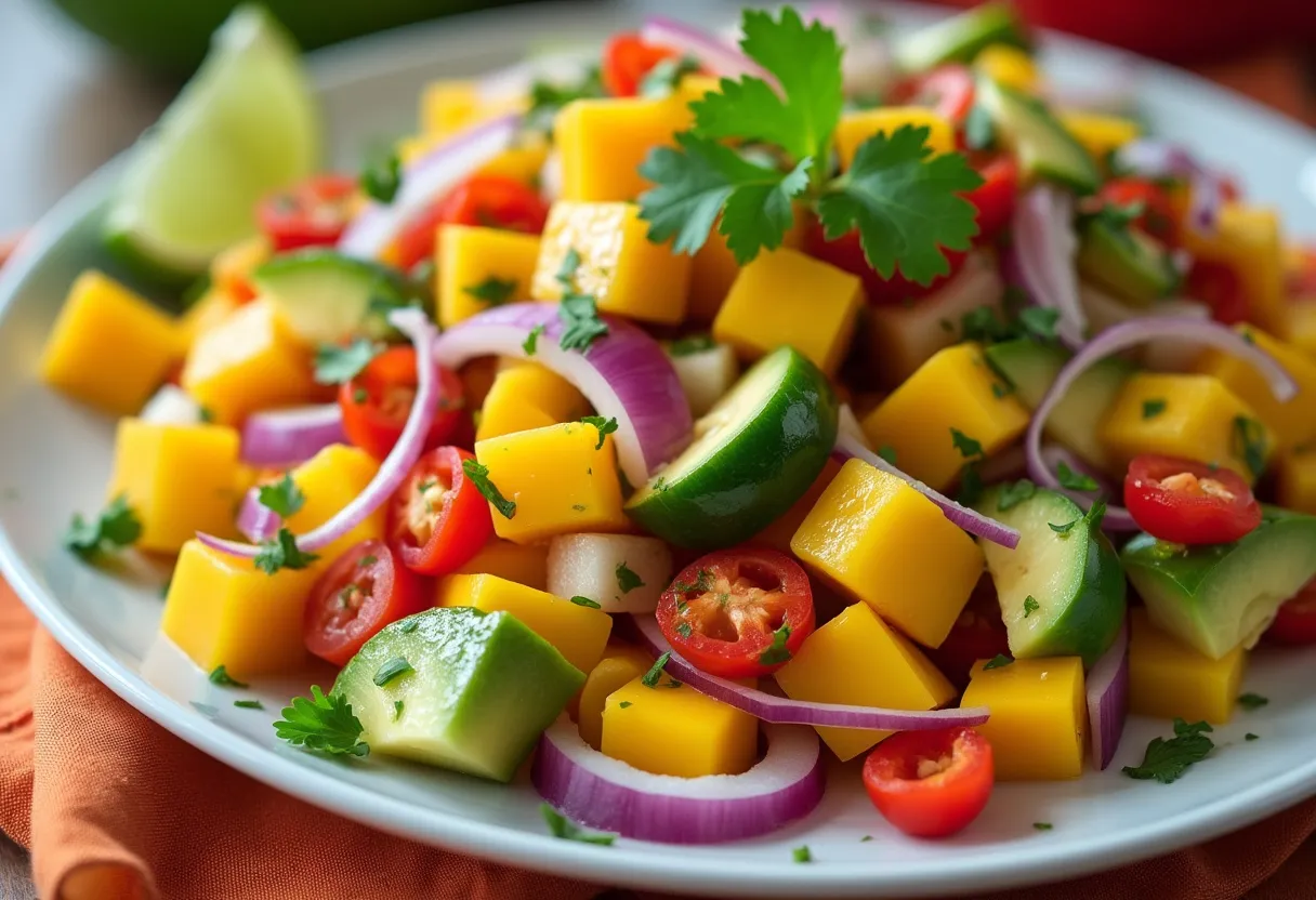 Caribbean Mango Medley recipe image