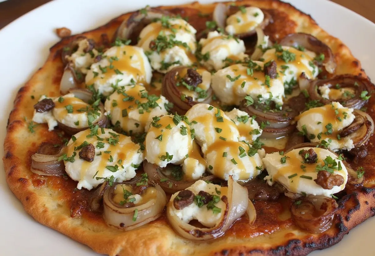 Carmel Valley Caramelized Flatbread