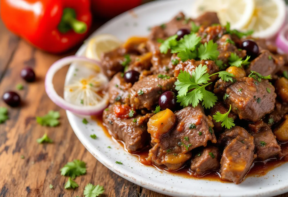 Carne Encurtida Boricua recipe image