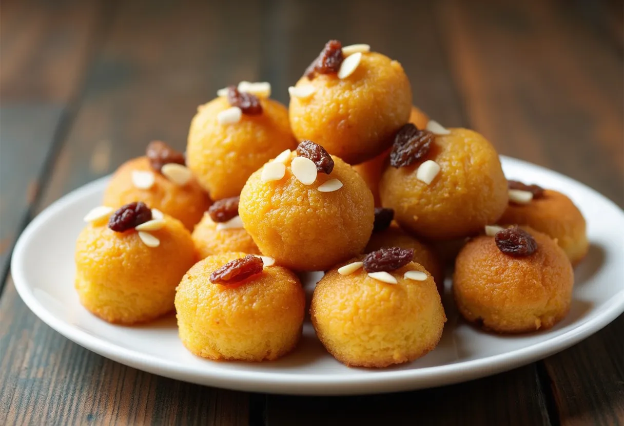 Casablanca Semolina Bites recipe image