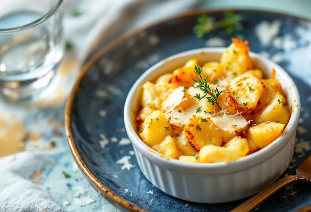 Cassava Gratiné recipe image