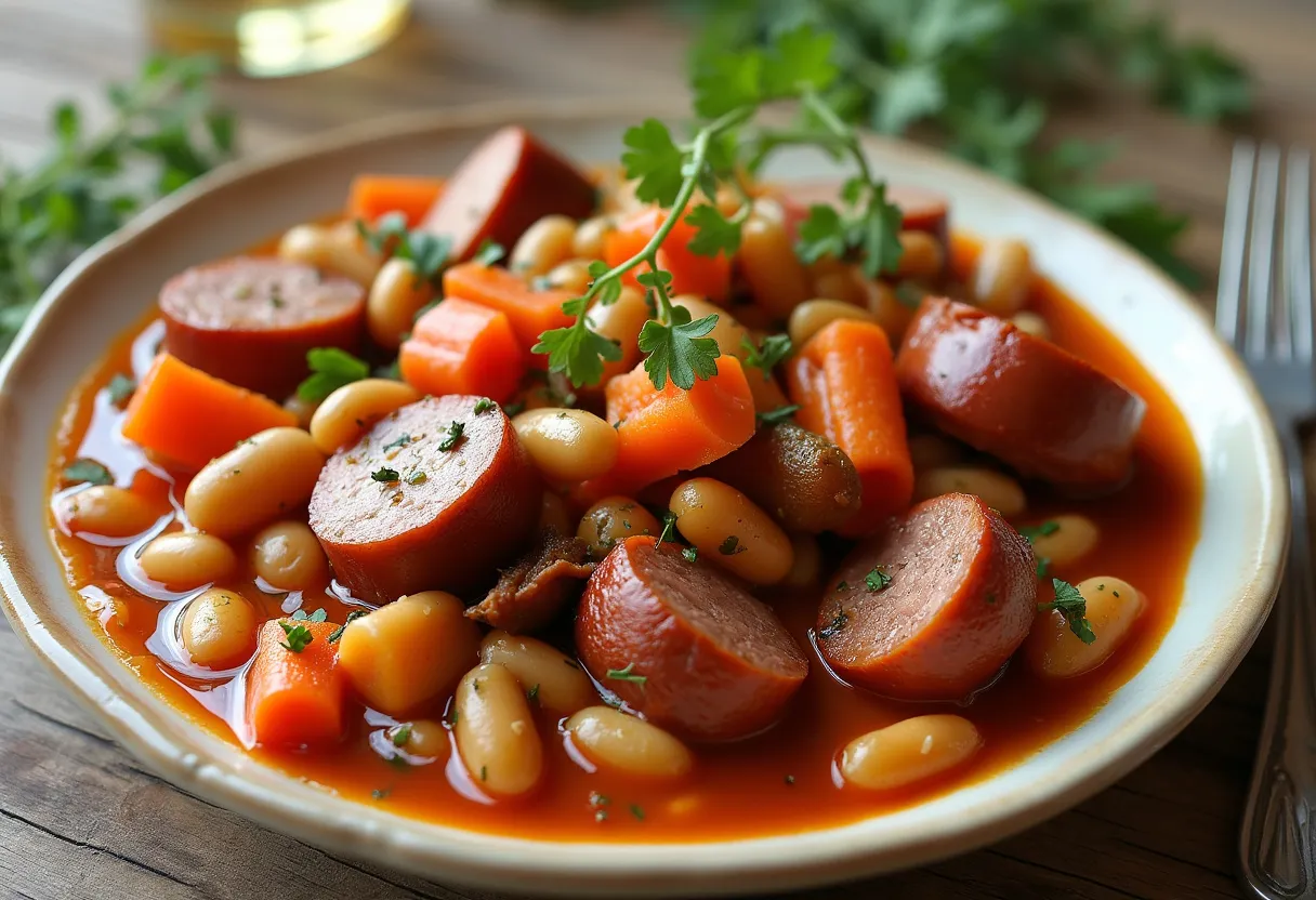 Cassoulet Périgordien recipe image