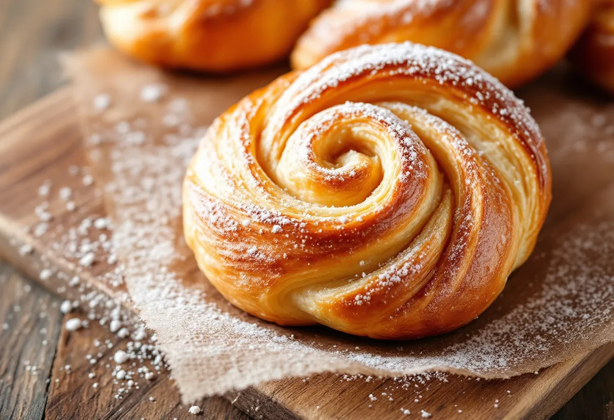 Catalan Ensaïmada recipe image