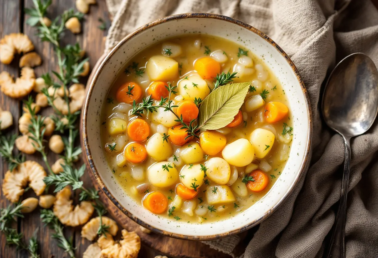 Cawl Cennin recipe image