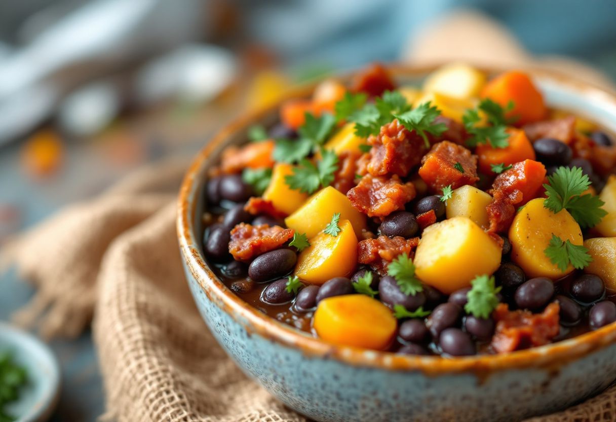 Cazuela de Frijoles recipe image