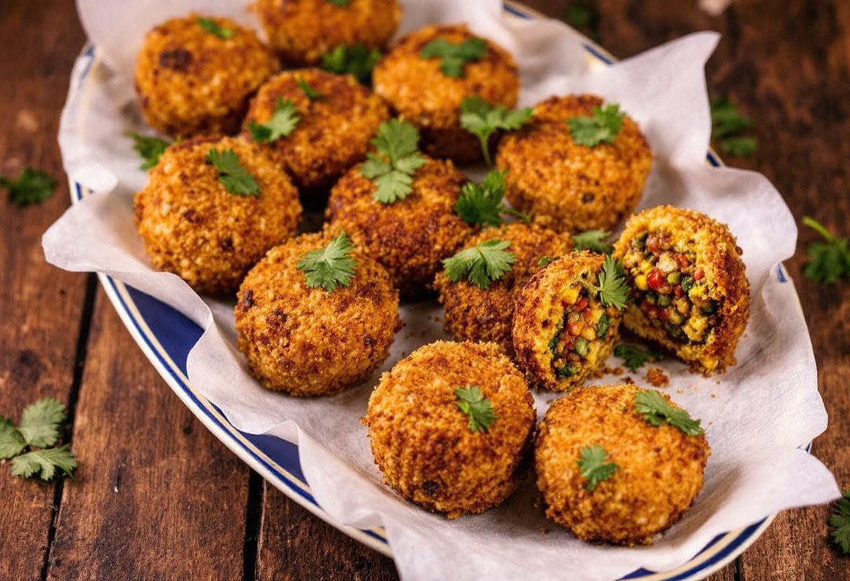 Chakalaka Croquettes recipe image