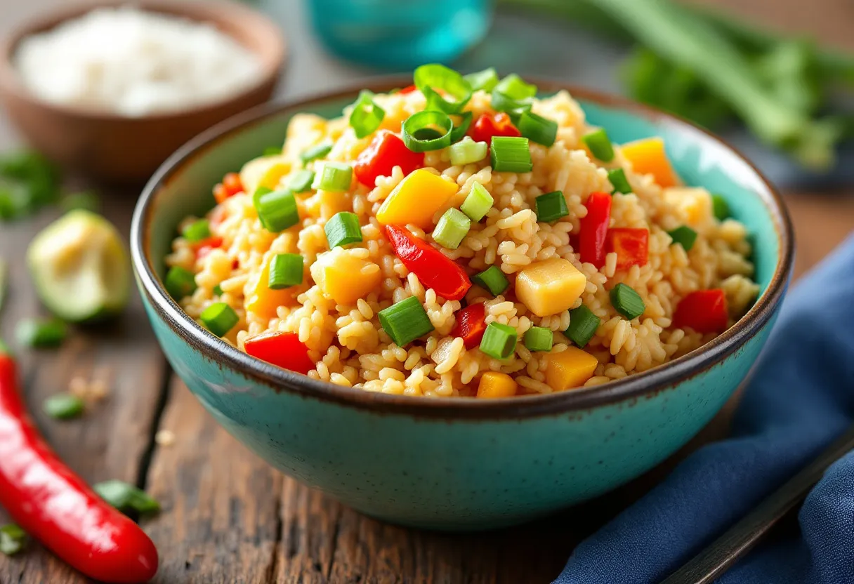 Chamorro Pika Rice recipe image