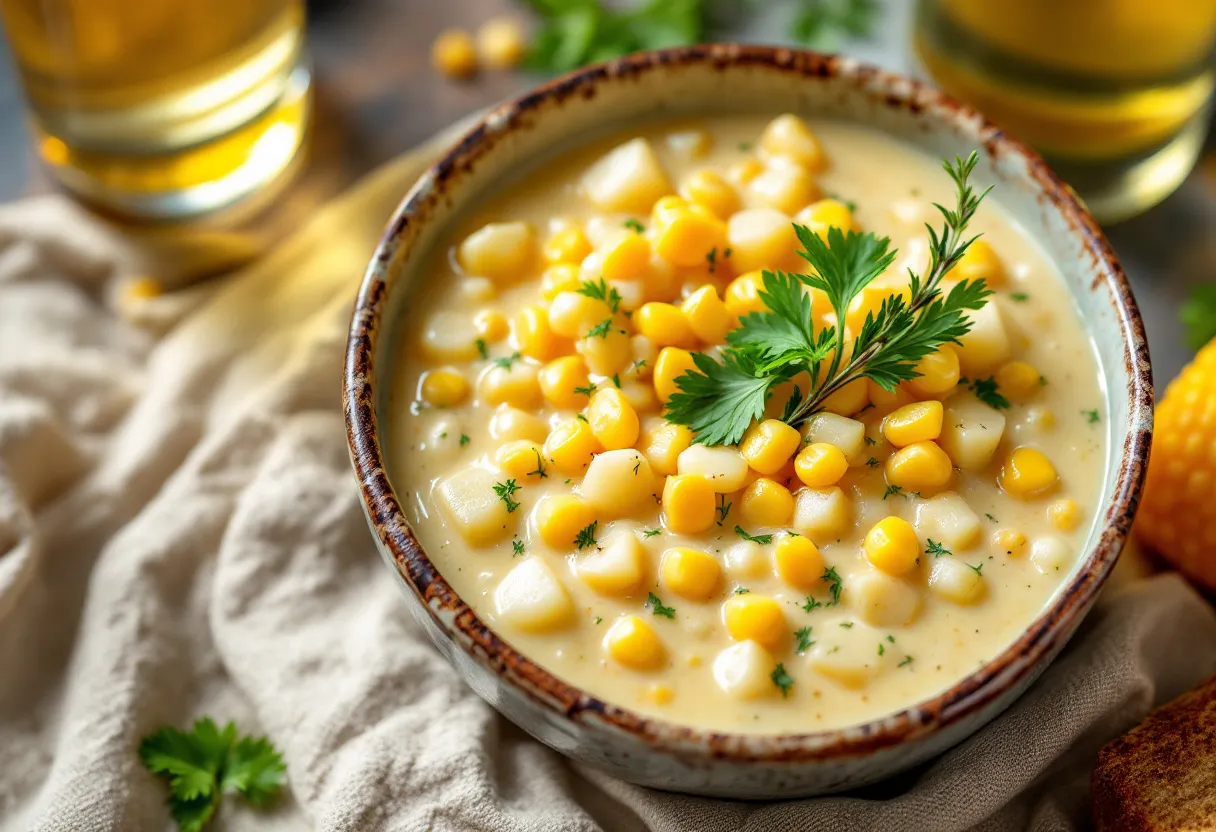 Champaign Corn Chowder recipe image