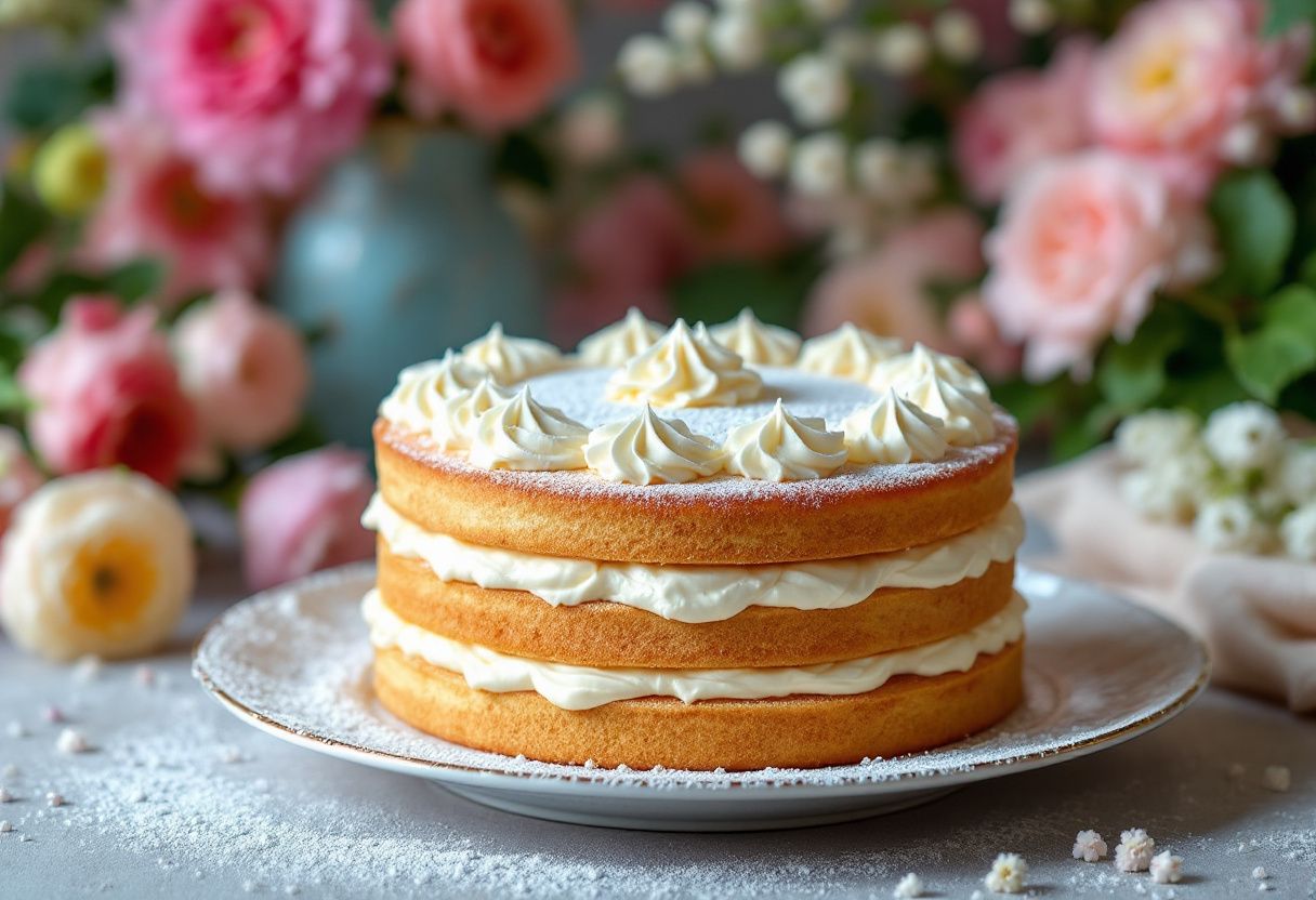 Chantilly Gateau recipe image