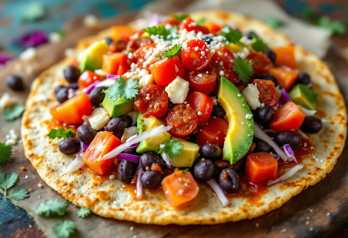 Chapulín Tlayuda recipe image