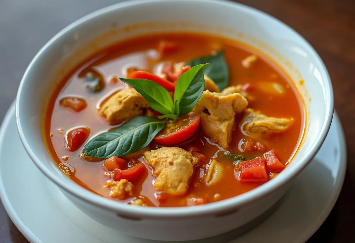 Chettinad Kozhi Rasam recipe image