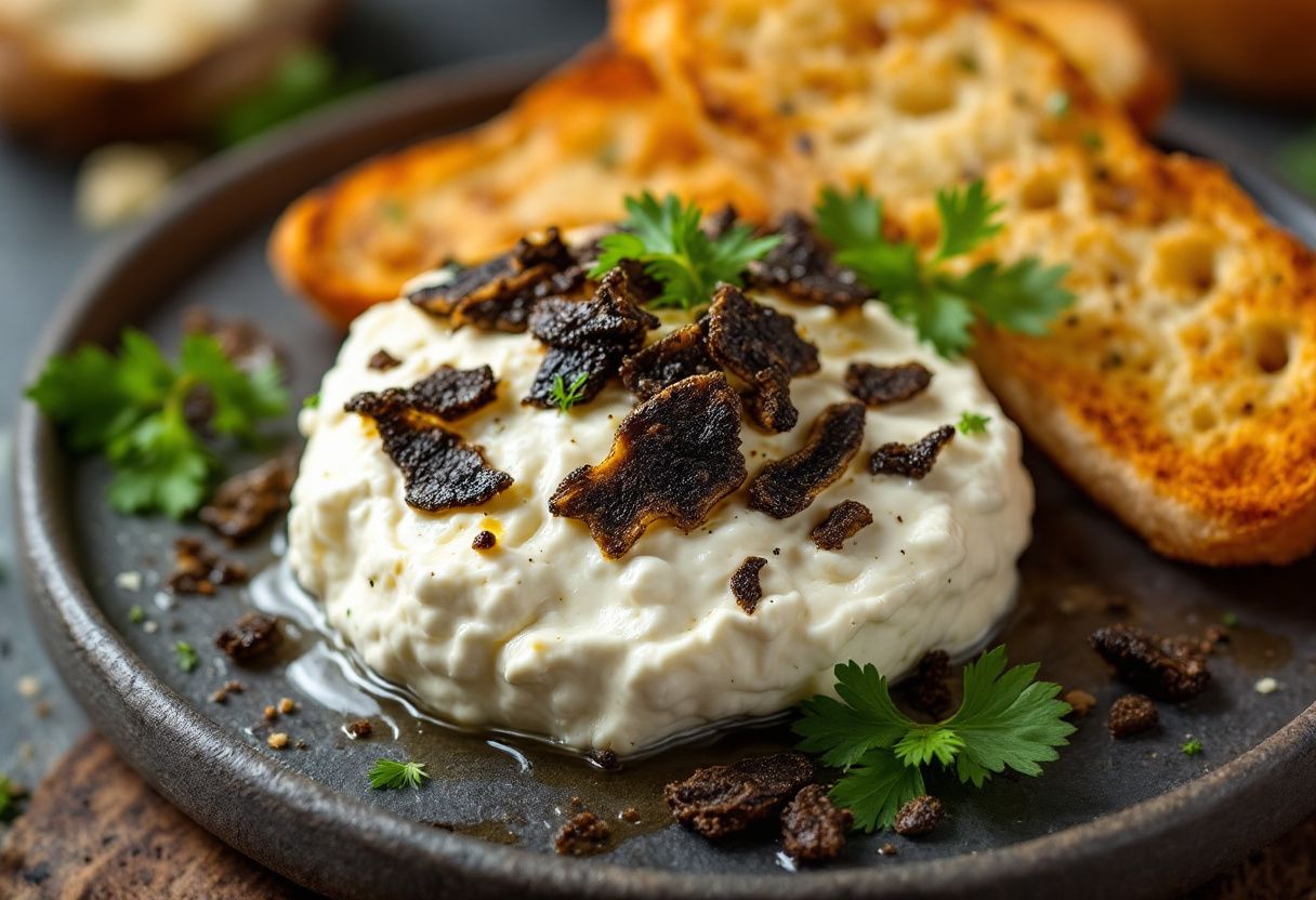 Chèvre aux Truffes recipe image