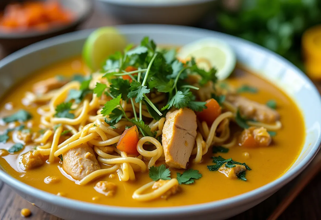 Chiang Mai Coconut Curry Noodles