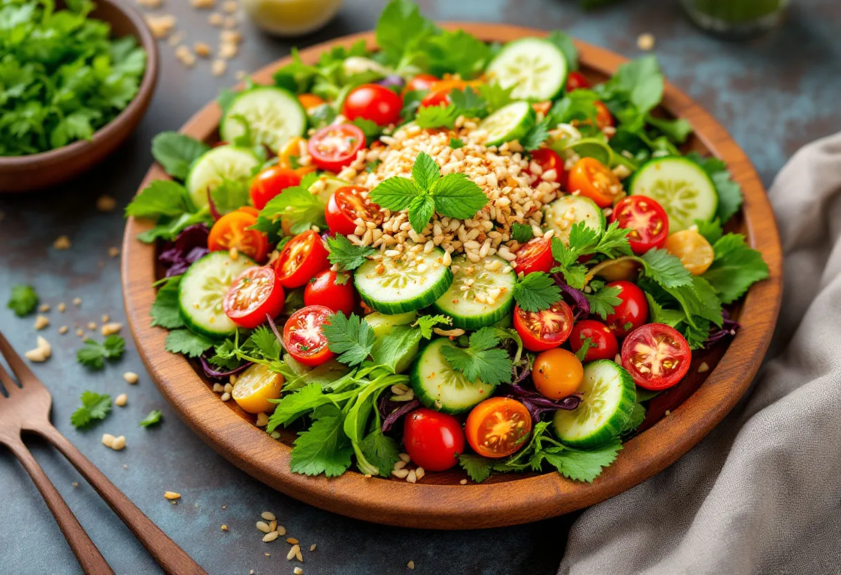 Chiang Mai Herbal Salad recipe image
