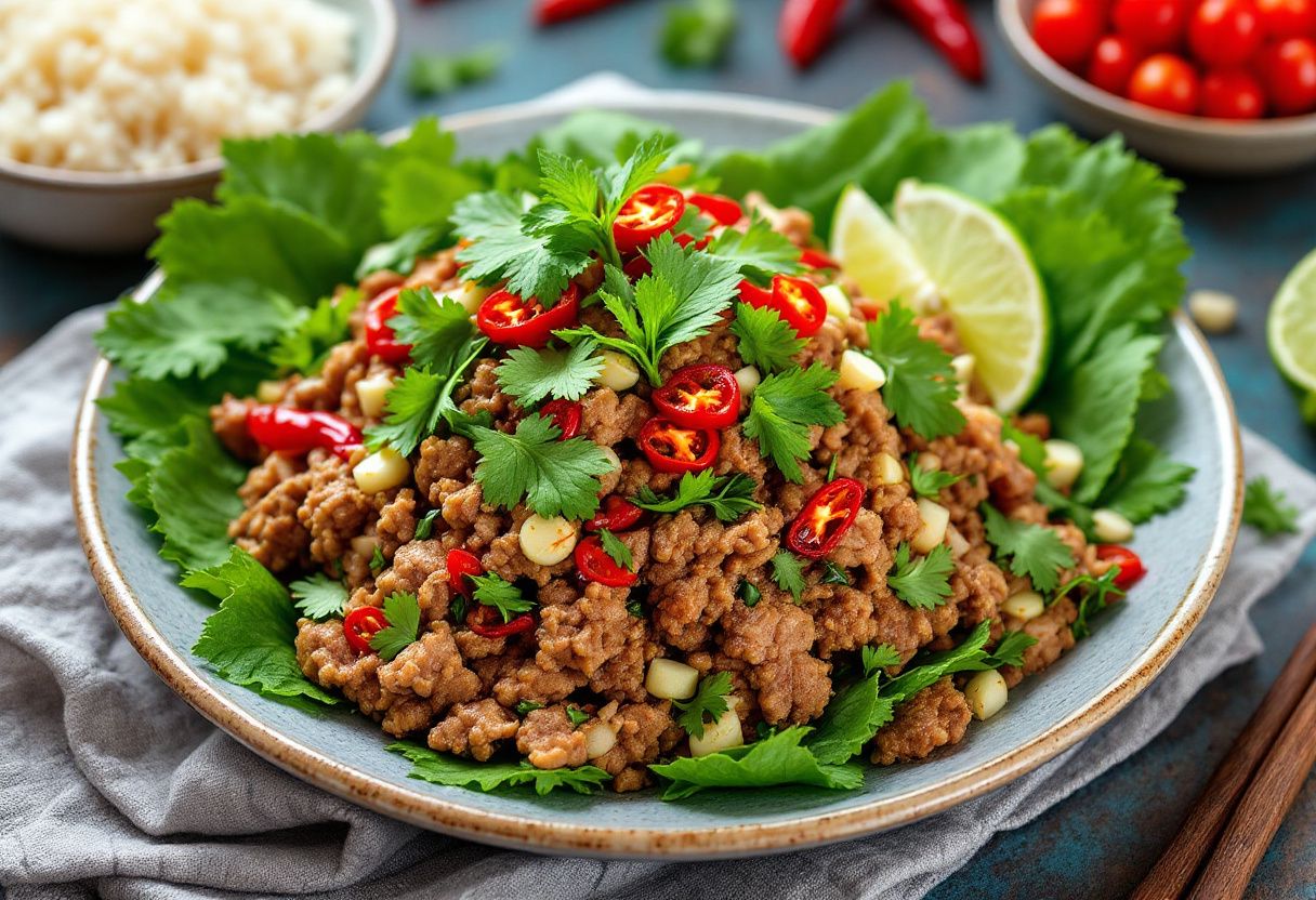 Chiang Mai Larb recipe image
