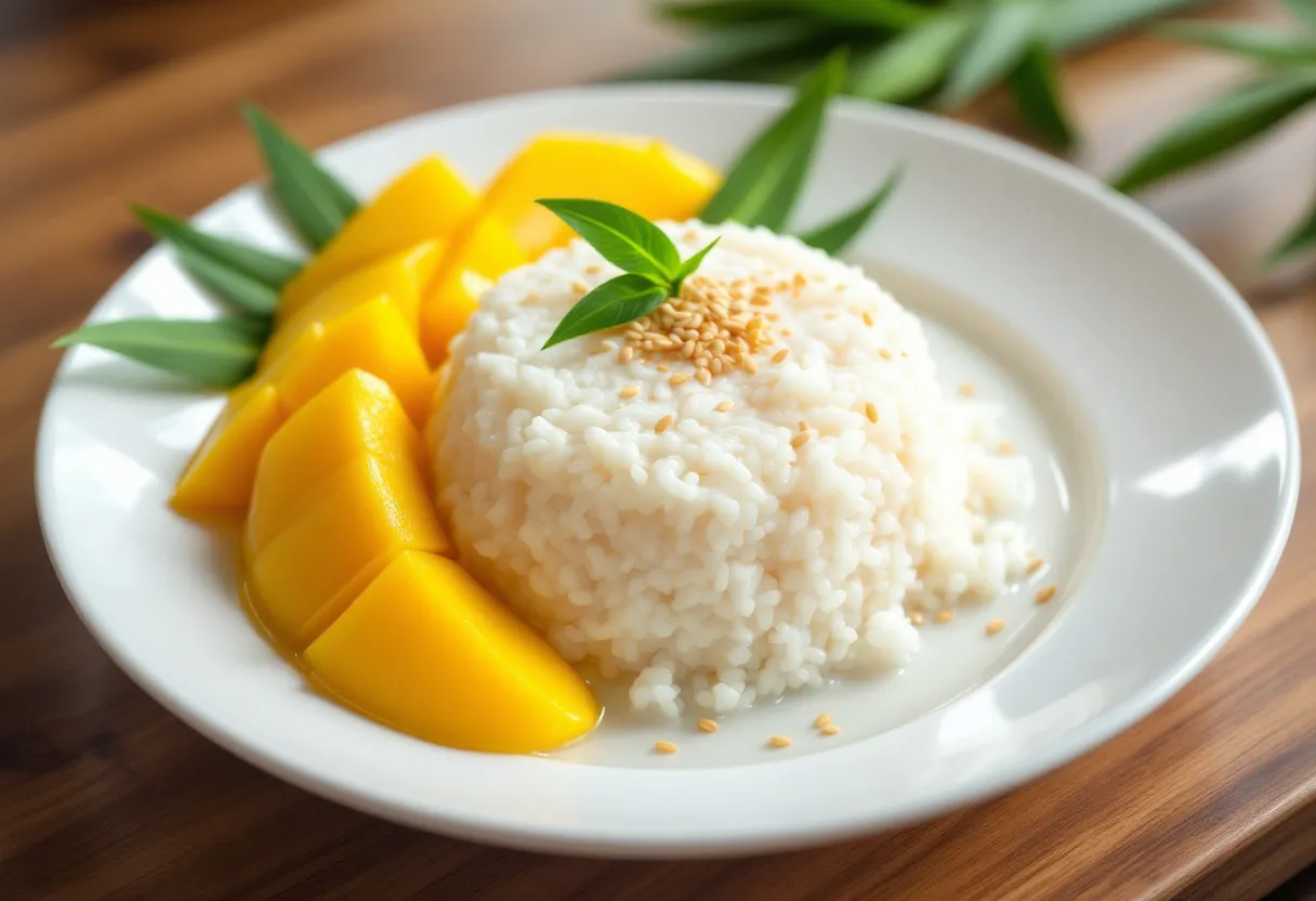 Chiang Mai Mango Rice recipe image
