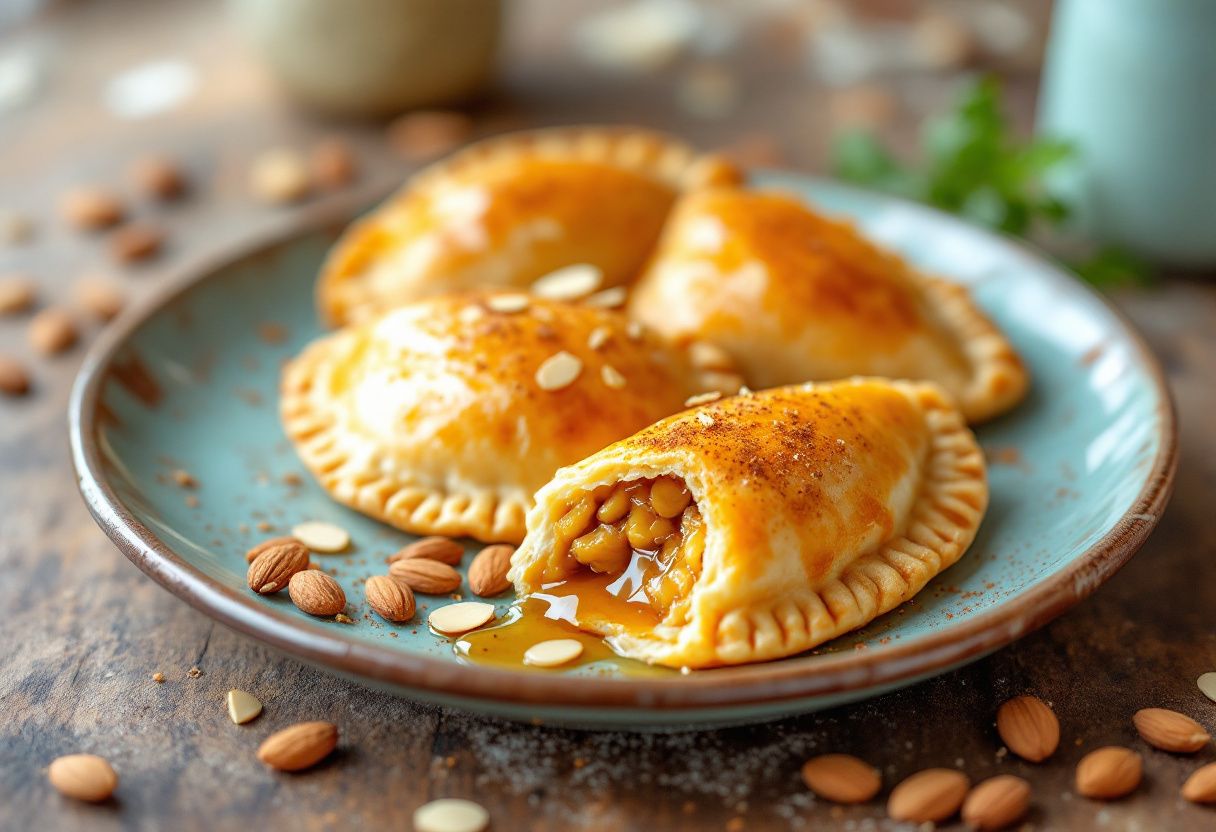 Chilean Almond Empanadas recipe image
