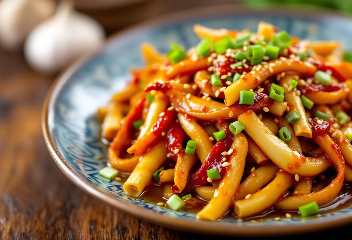 Chili Bamboo Shoots recipe image