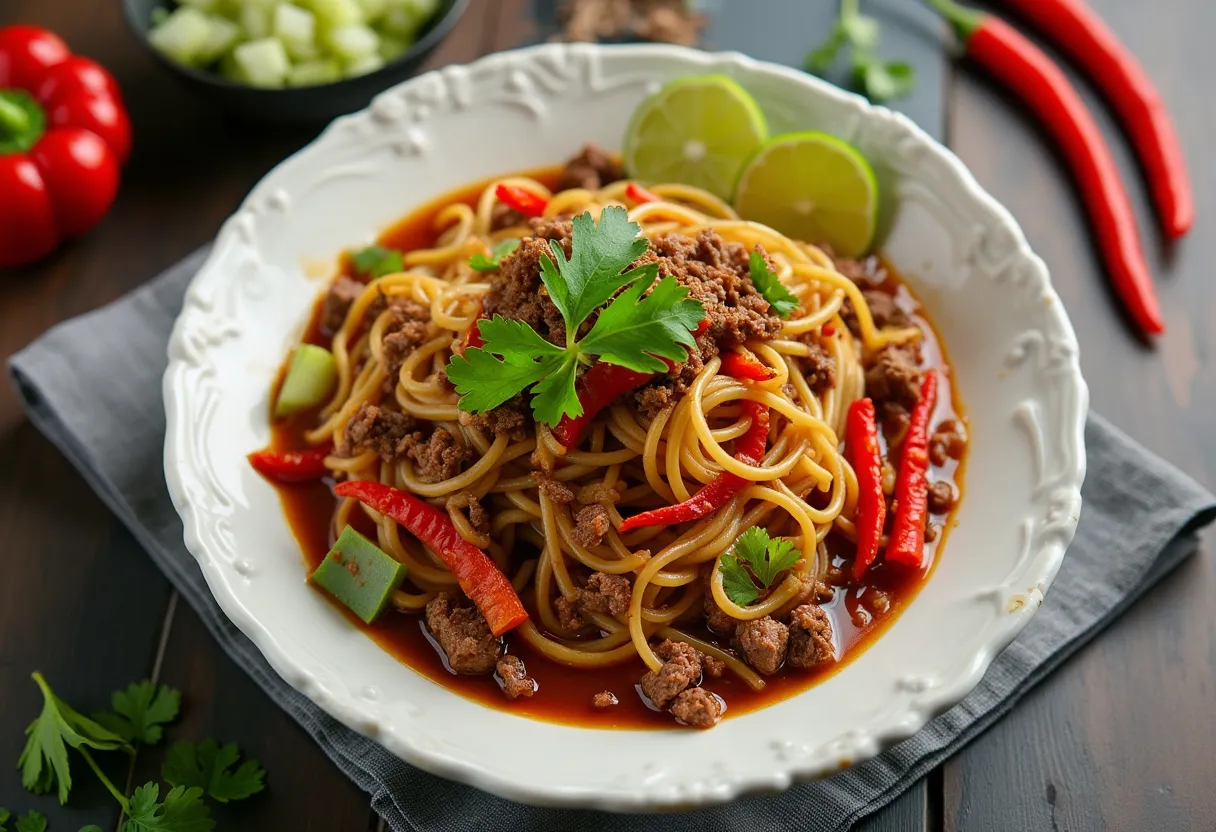 Chili Fusion Noodles