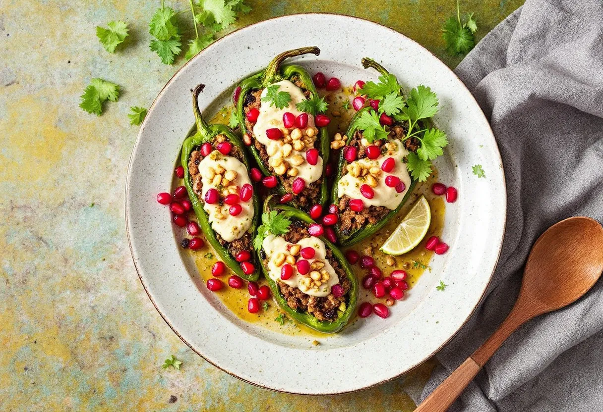 Chimichurri en Nogada recipe image