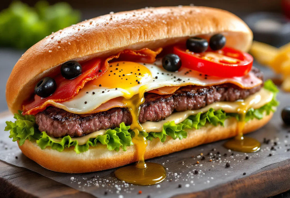 Chivito Tradicional recipe image