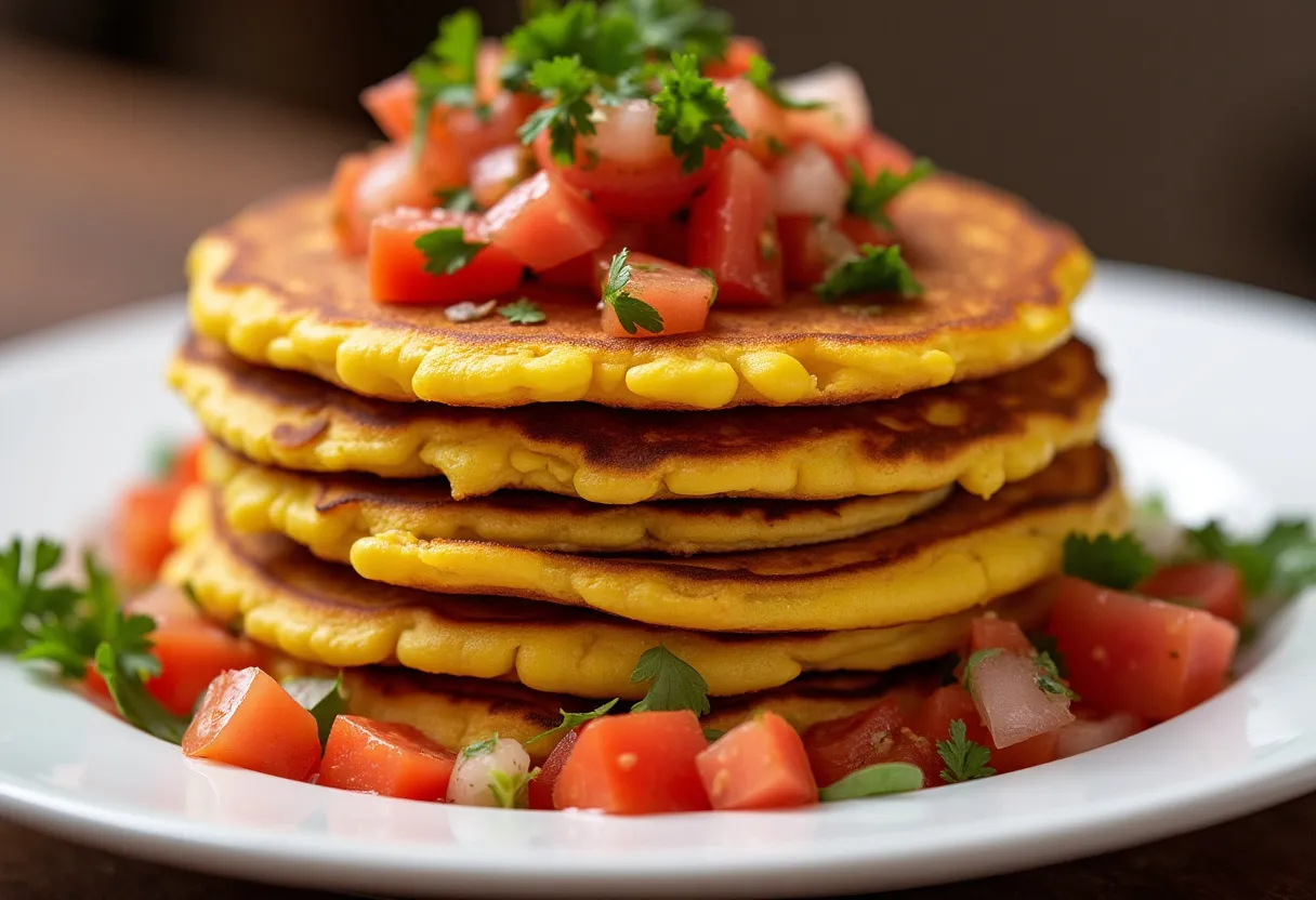 Chorreadas de Salsa Criolla recipe image