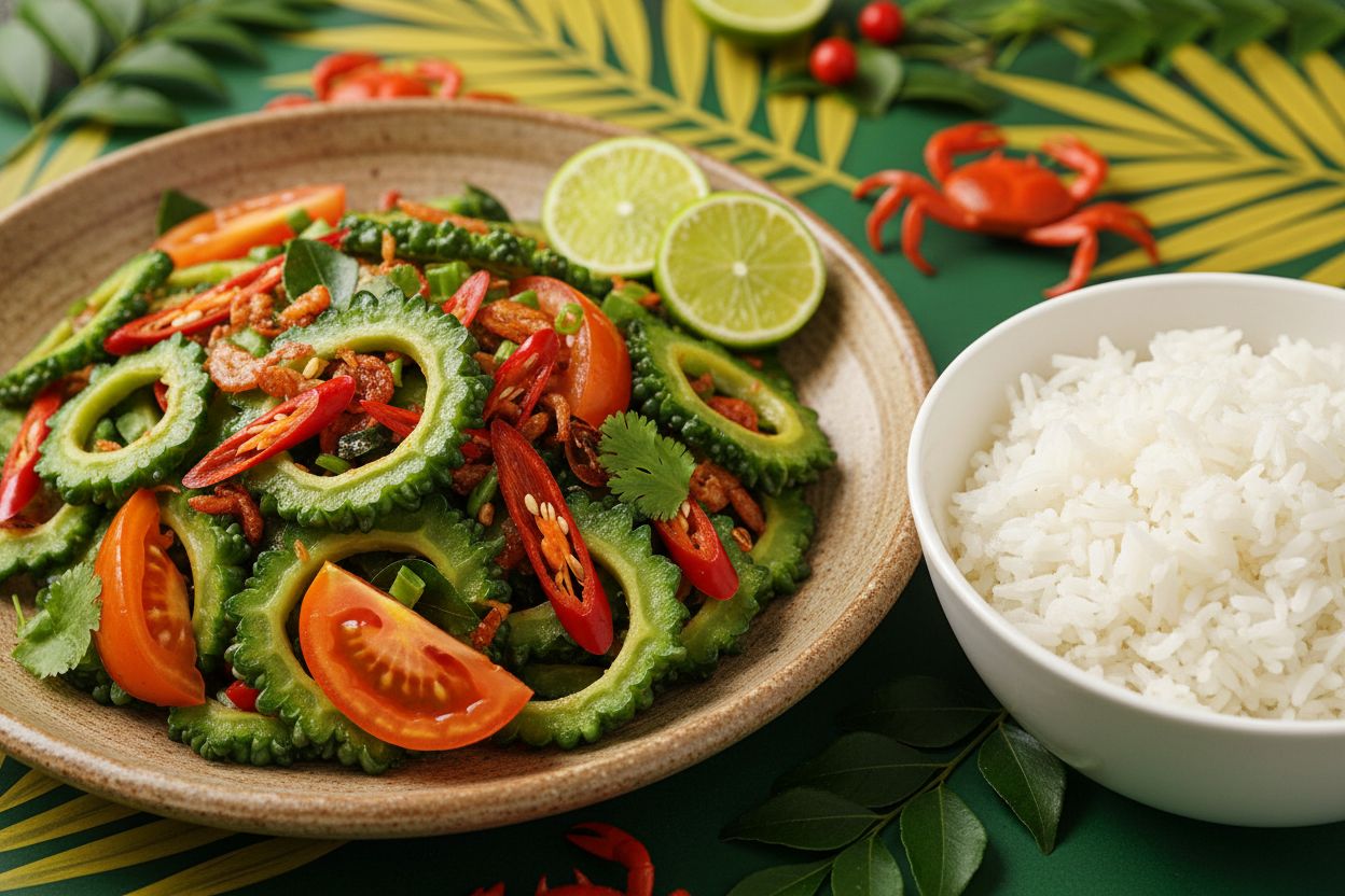 Christmas Island Sambal Peria recipe image