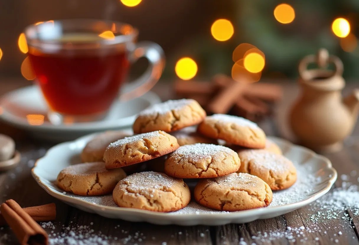 Cinnamon Tea Cookies recipe image